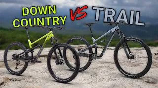 "Down Country" VS. Trail Mountain Bikes (are they REALLY different?)