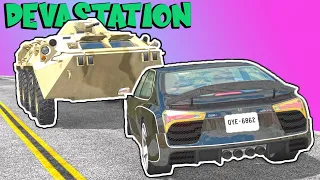 Devastation Insanity / Extreme Crashes #5 - BeamNG.drive