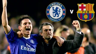 CHELSEA VS BARCELONA 4-2, UEFA CHAMPIONS LEAGUE 2004/05, 2ND LEG ROUND OF 16 GOALS & HIGHLIGHTS