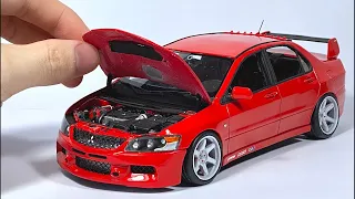 FULL Building a Mitsubishi Lancer EVO 9 from Clay, 2 months of work and incredible results