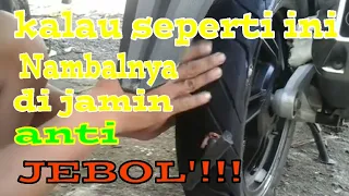 CARA MENAMBAL BAN TUBELESS DENGAN BAIK DAN BENAR- tambal ban motor