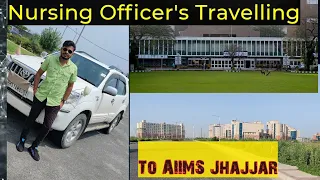 Nursing Officer's Travelling  To Branch Of AIIMS Delhi |Full Enjoy❤️ By- Pankaj Yadav