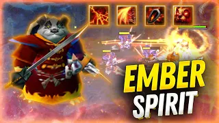 Ember spirit от A3A4TOSTOBOY Лучший мидер  потной игре на Эмбер Спирите Капсы тут Tg: @AzaDoter