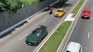 AMG GT Black Series e C63 Black Series Únicas no Brasil nessa Cor *João Vilkas*