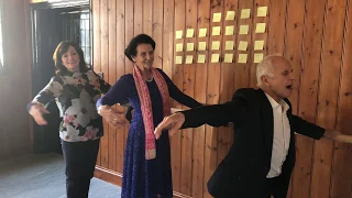 Jacquie Storey, Dame Beryl Grey and Wayne Sleep