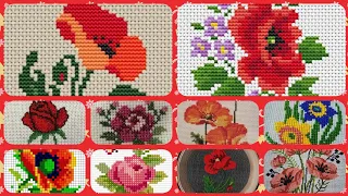 #1 Stunning & Elegant Cross stitch patterns/Charsuti Embroidery Design Ideas Hand made Embroidery