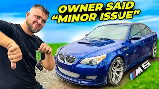 I GOT SCAMMED TRYING TO BUY A MINT BMW V10 M5!