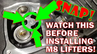 DO NOT INSTALL M8 LIFTERS UNTIL YOU WATCH THIS! - M8 Engine Tear Down - Kevin Baxter - Pro Twin Perf