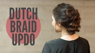 Dutch Braid Updo