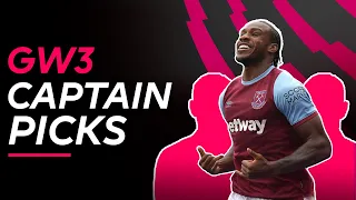 FPL GW3: TOP 3 Captain Picks | ANTONIO MASTERCLASS | Fantasy Premier League Tips Gameweek 3 2021/22