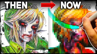 "Ben Drowned" STORY (4 YEARS LATER) Creepypasta + Draw This Again Challenge