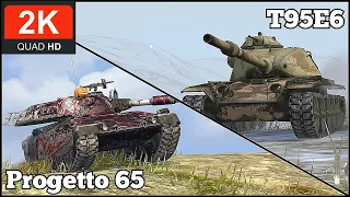 T95E6 & Progetto 65 ☆ 7.1K & 7.1K DMG ☆ WoT Blitz Gameplay