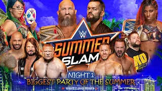 WWE 2K20 - SUMMERSLAM PPV - Universe Mode Night 1 Highlights