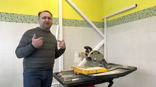 Впечатление О  водыном  станке Dewalt  после работы ￼