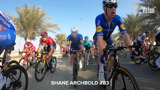 UAE Tour on-bike highlights: Fascinating lead-out footage