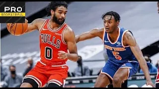 New York Knicks vs  Chicago Bulls | Feb. 03, 2020/21| NBA Season | Обзор матча