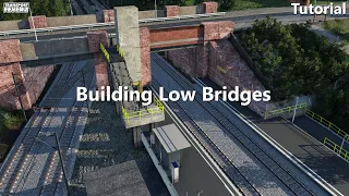 [Tutorial] Building Low Bridges and decorating - Transport Fever 2