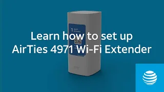 Learn how to set up AirTies 4971 Wi-Fi Extender