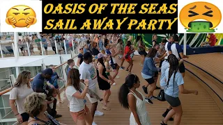 Oasis of the Seas - Sail Away Party - 75% Guest Capacity - 3/6/2022