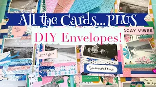 So Many Cards!  💌 Plus...DIY envelopes without a punchboard!