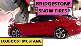 Bridgestone Blizzak Snow Tire On Ford Mustang. Does Is Work?