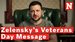 Zelensky Sends Veterans Day Message: 'Your Example Inspires Ukrainians'