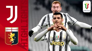 Juventus 3-2 Genoa | Debutant Rafia puts Juve into the last eight | Coppa Italia 2020/21