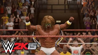 WWE 2K15 - Ultimate Warrior vs. Honky Tonk Man - IC Championship - Path of the Warrior Part 1