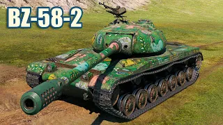 BZ-58-2 • 10.7К УРОНА 11 ФРАГОВ • WoT Gameplay