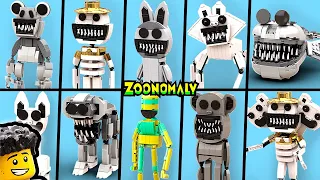 LEGO ZOONOMALY: Building All MONSTERS Characters from the Game!