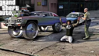 GTA 5 - REAL STREET HUSTLER - GOT CAUGHT TRAPPIN AND BUSTED BY POLICE #7