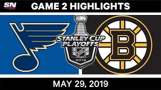 NHL Highlights | Blues vs. Bruins, Game 2 – May 29, 2019