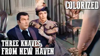Yancy Derringer - Three Knaves from New Haven | EP10 | COLORIZED | Western Series