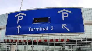 Parken auf P8 / Terminal 2 Frankfurter Flughafen / Frankfurt Airport