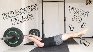 Dragon Flag Progressions Beginner to Advanced