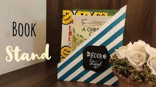 HOW TO MAKE A BOOK STAND OUT OF A CEREAL BOX | HOW TO MAKE BOOK STAND • Creative Chris & Rachel