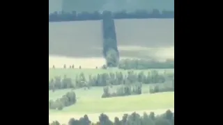 Full video of A Russian Mi-24/35M helicopter  shot down  in Donetsk!!