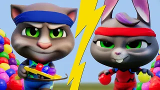 Talking Tom 🔴 LIVE STREAM 🎬 Water Balloon Battle 🐱 Cartoon for kids Kedoo Toons TV