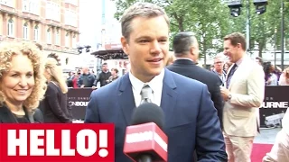 Jason Bourne: Matt Damon and Julia Stiles talk to HELLO! about the new Bourne movie