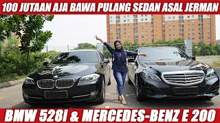 BMW 528i 2013 & MERCEDES-BENZ E200 2016 !!! READY DI KING GALLERY !!! SEDAN MEWAH BMW DAN MERCY !!!