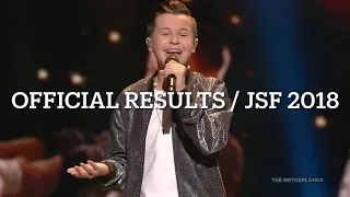 Junior Songfestival 2018 / OFFICIAL RESULTS 🇳🇱