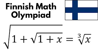 A Surprisingly Easy Algebra Question from Finnish Math Olympiad - You Should Be Able to Solve this