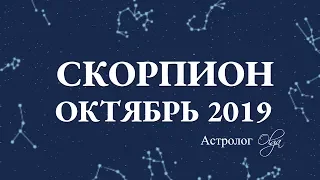 МЕСЯЦ НАЧИНАНИЙ СКОРПИОН гороскоп ОКТЯБРЬ 2019. Астролог Olga