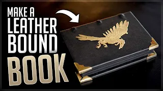 Book Binding - How to Make a Book - The Dark Raven Book