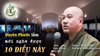 Tâm sẽ Thanh Thản hơn rất nhiều nếu có duyên nghe được 10 Lời Phật Dạy này - Thầy Thích Pháp Hòa