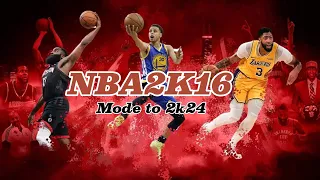 NBA2K16 MODE TO NBA2K24 it's game time mga boss