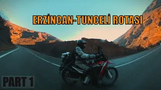 ERZİNCAN-TUNCELİ ROTASI PART 1/ Honda Crf 250 Rally ve Hero X Pulse 200 ile Tunceli Rotası