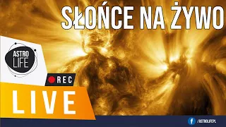 Co się dzieje na Słońcu? Obserwujemy naszą gwiazdę na żywo przez teleskop 🌞 - Niebo na żywo 251