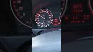 BMW E90 318d acceleration 0-100 km/h