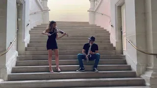 HYMNE À L’AMOUR - Duo Butterfly (Matt Mez Sax & Juliette Djender Violoniste)